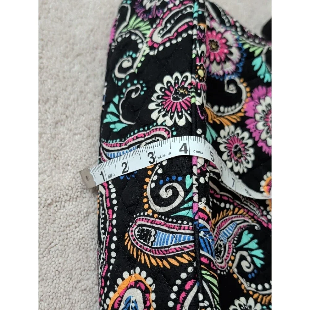 Vera Bradley Laptop Messenger Bag In Bandana Swirl